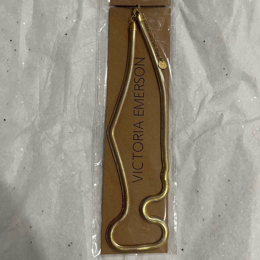 Victoria Emerson gold necklace, women’s